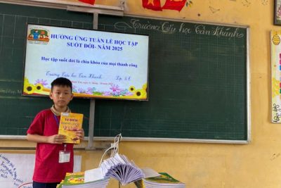 GIÁO VIÊN, HỌC SINH TRƯỜNG TIỂU HỌC TÂN KHÁNH-MINH TÂN TÍCH CỰC HƯỞNG ỨNG PHONG TRÀO “HỌC TẬP SUỐT ĐỜI NĂM 2025”