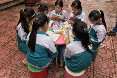 NGÀY HỘI GIỚI THIỆU SÁCH CỦA HỌC SINH TRƯỜNG TIỂU HỌC TÂN KHÁNH