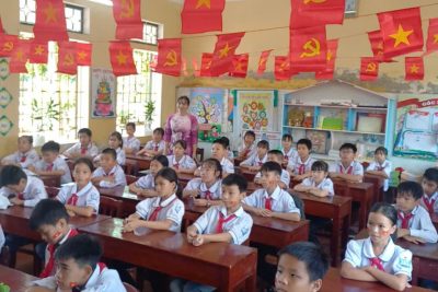 NIỀM VUI NGÀY TỰU TRƯỜNG CỦA GIÁO VIÊN, HỌC SINH TRƯỜNG TIỂU HỌC TÂN KHÁNH